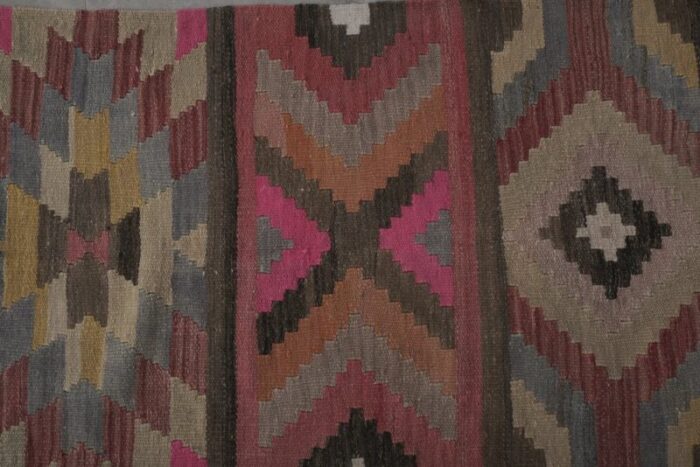 turkish striped kilim runner rug 8 2