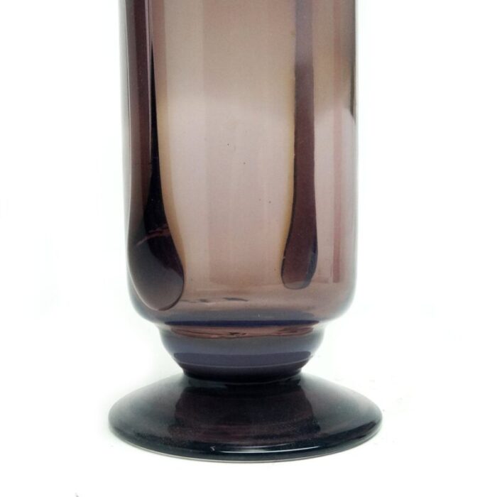 vase by j sluczan orkusz for cracow institute for glassworks poland 1970s 3 1