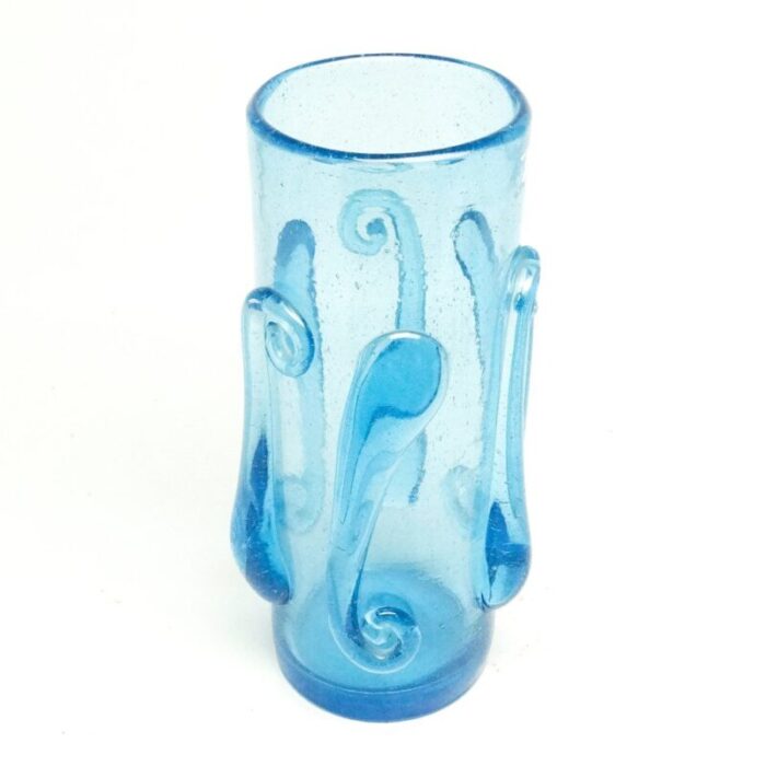 vase by j sluczan orkusz for cracow institute for glassworks poland 1970s 3 3