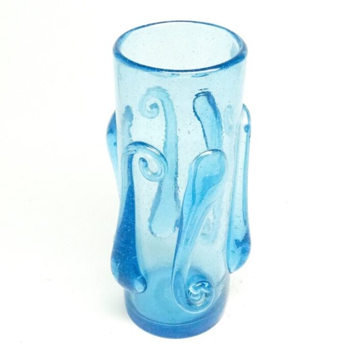 vase by j sluczan orkusz for cracow institute for glassworks poland 1970s 4 3