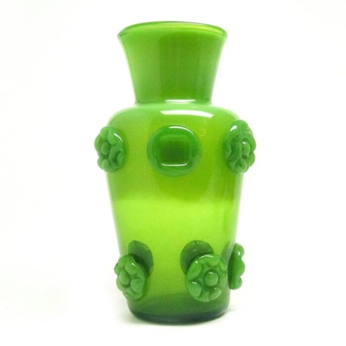 vase by j sluczan orkusz for cracow institute for glassworks poland 1970s 4 4