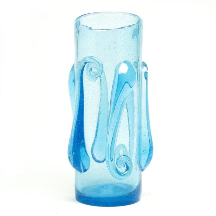 vase by j sluczan orkusz for cracow institute for glassworks poland 1970s 5 3