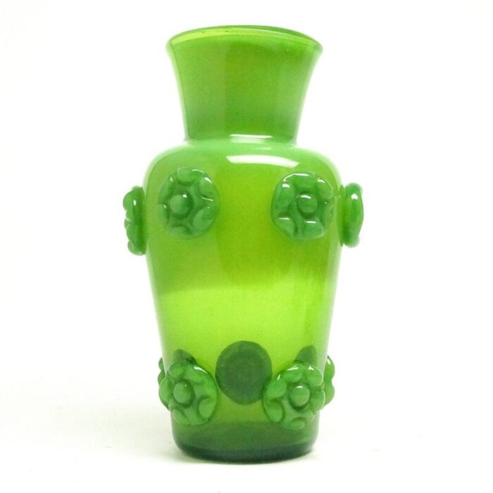 vase by j sluczan orkusz for cracow institute for glassworks poland 1970s 8 3