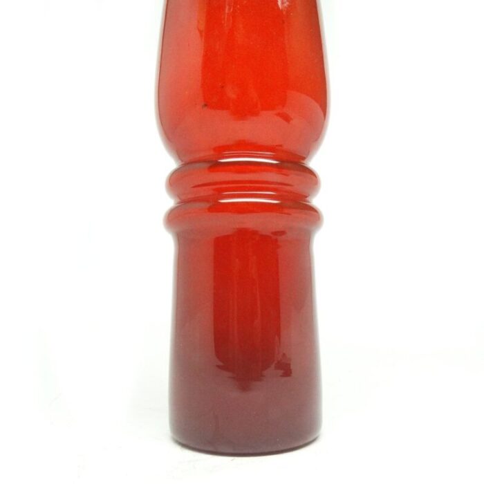 vase by lucyna pijaaczewska from sudety glassworks 1970s 2