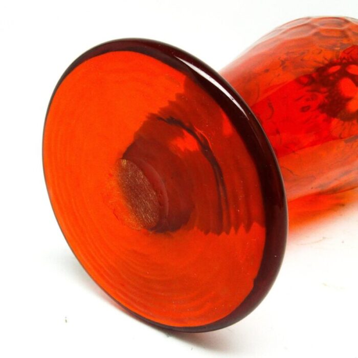 vase by m gologorski for cracow institute for glassworks poland 1970s 10