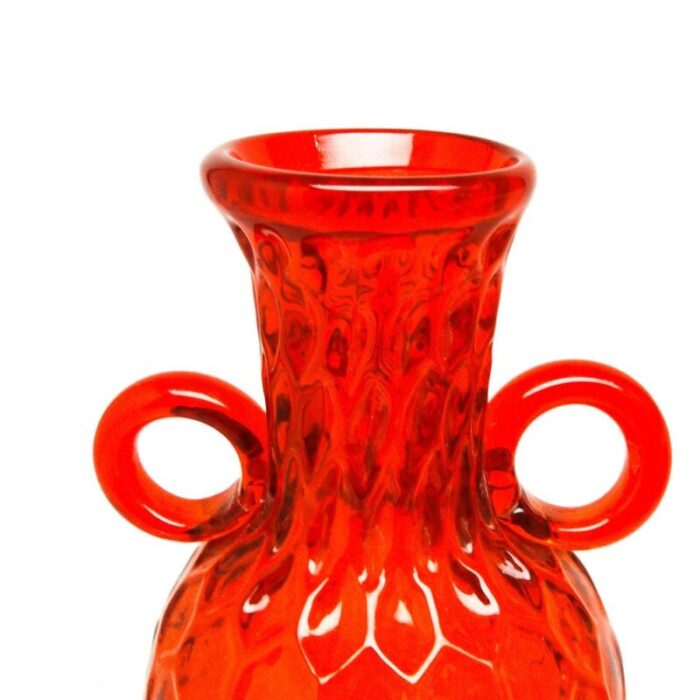 vase by m gologorski for cracow institute for glassworks poland 1970s 8