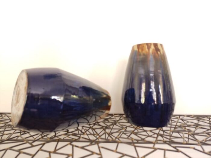 vases by joseph talbot 1960s set of 2 4