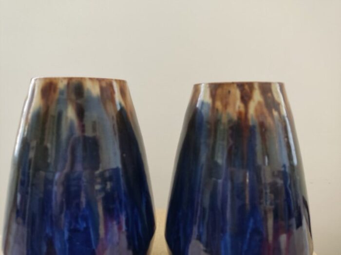 vases by joseph talbot 1960s set of 2 8