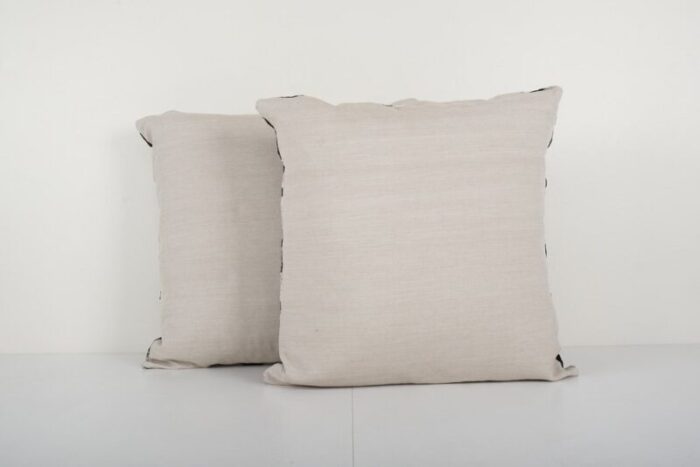 velvet and silk ikat cushion covers 2010s set of 2 6