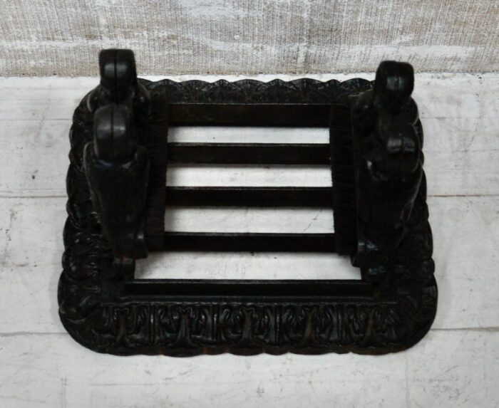 victorian cast iron boot scraper 1880 1862