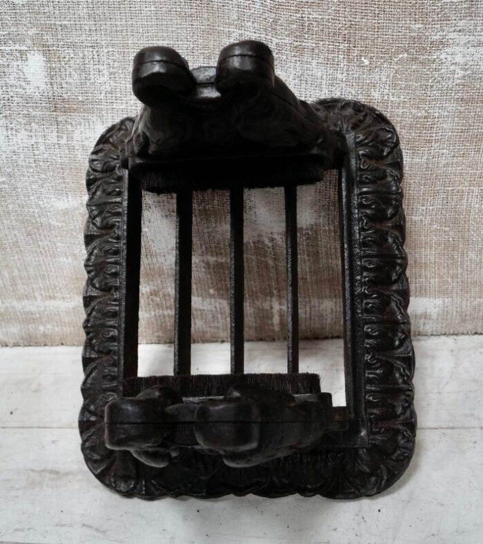 victorian cast iron boot scraper 1880 4146