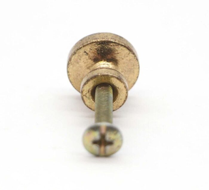 vintage 0625 in brass concentric cabinet drawer knob 3661