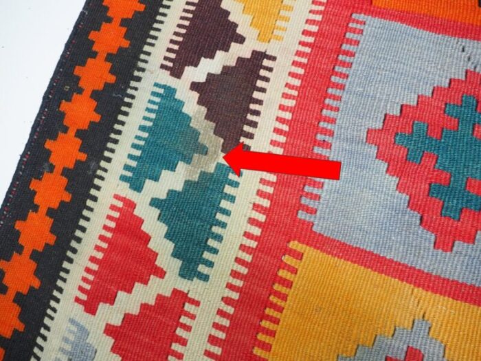 vintage afghan nomadic kilim rug 10 1