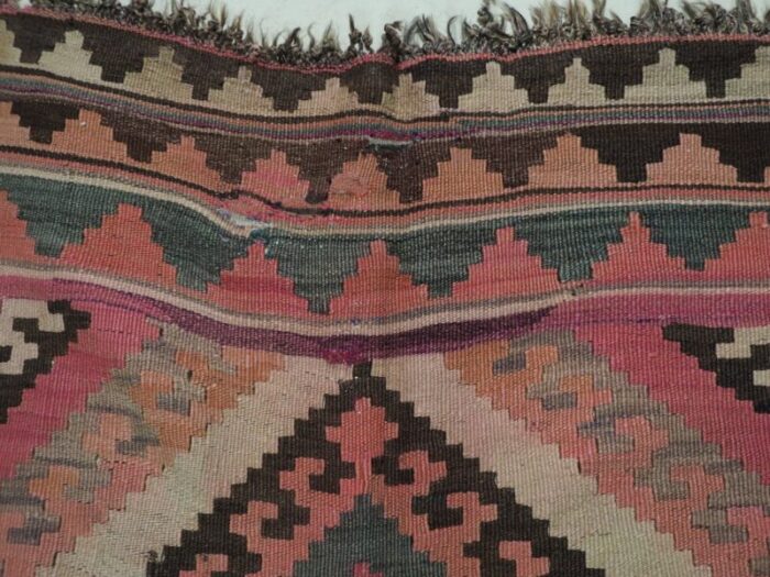 vintage afghan nomadic kilim rug 1940s 6