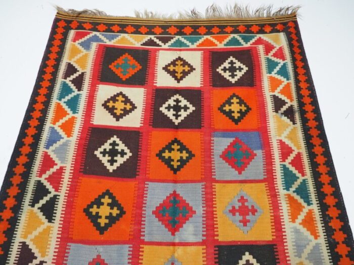 vintage afghan nomadic kilim rug 9 1