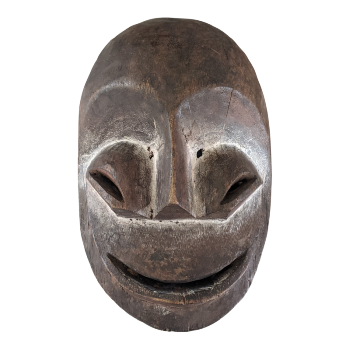 vintage african congo tribal face mask wall art 4195