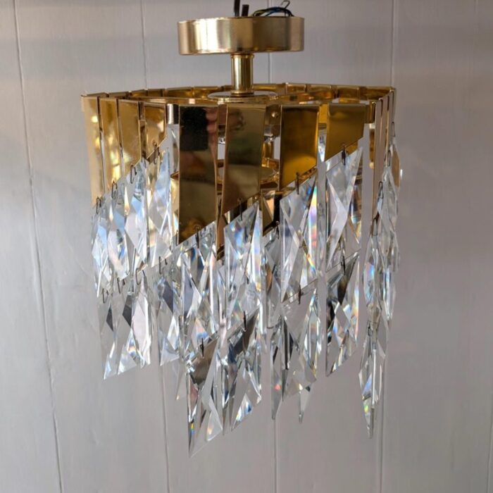 vintage american chandelier 1980s 6729