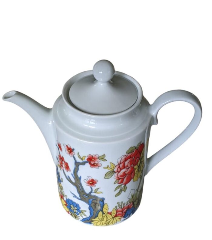 vintage bavarian porcelain china teapot pitcher 7654