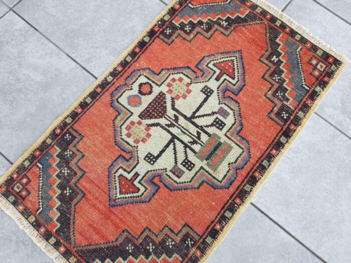 vintage bohemian rug 1960 2215