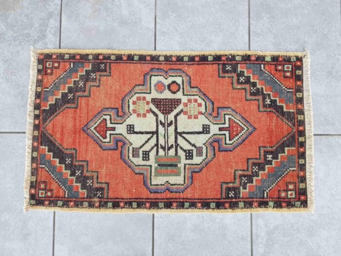 vintage bohemian rug 1960 6336