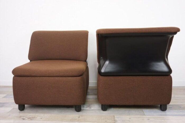 vintage chairs 1970s set of 2 2634