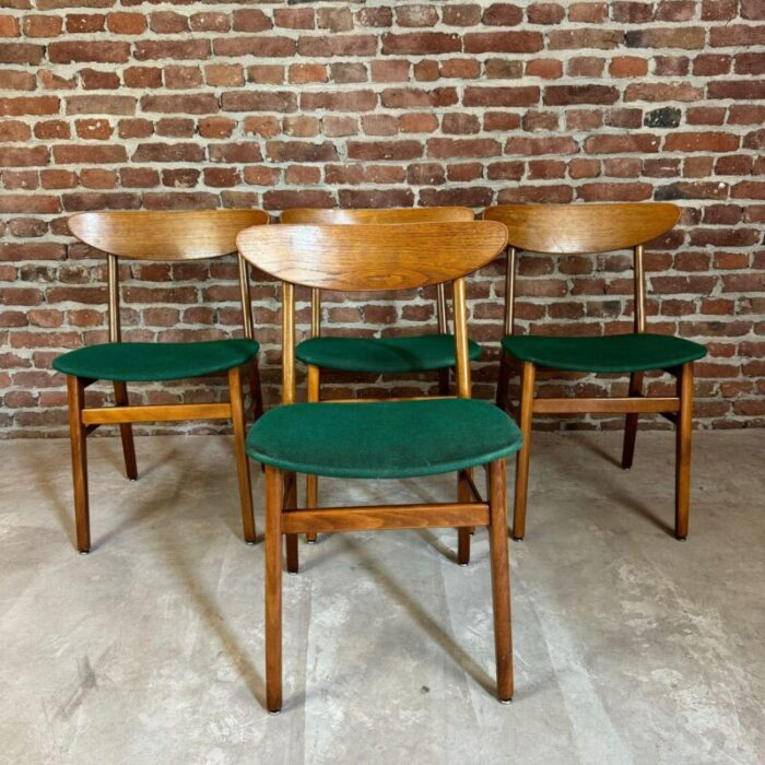 vintage chairs from farstrup mbler 1960s set of 4 2462