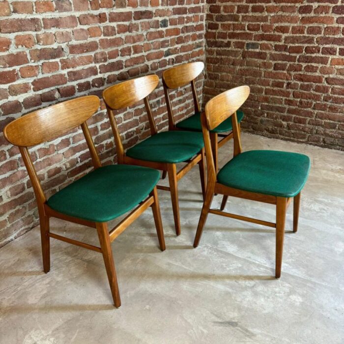 vintage chairs from farstrup mbler 1960s set of 4 5351