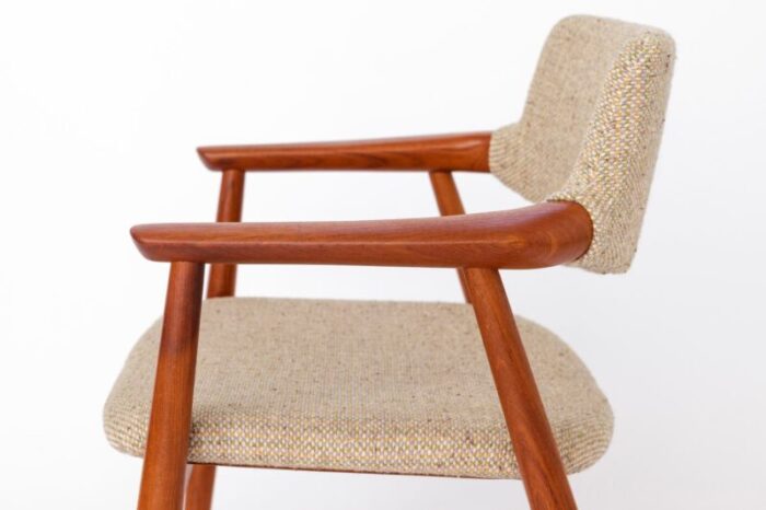 vintage danish teak model gm11 chair by erik kirkegaard for glostrup 0370