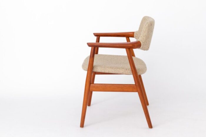 vintage danish teak model gm11 chair by erik kirkegaard for glostrup 0650