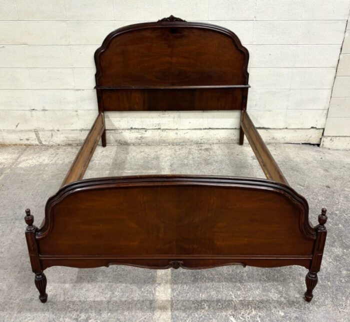 vintage french louis xv full size bed frame 5672