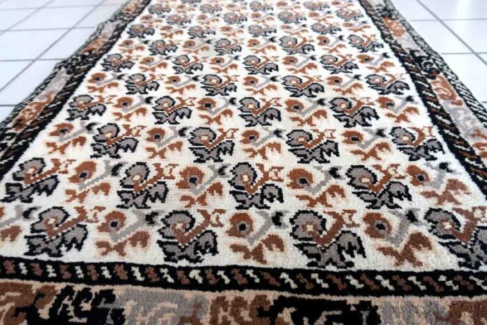 vintage french savonnerie rug 1960s 11