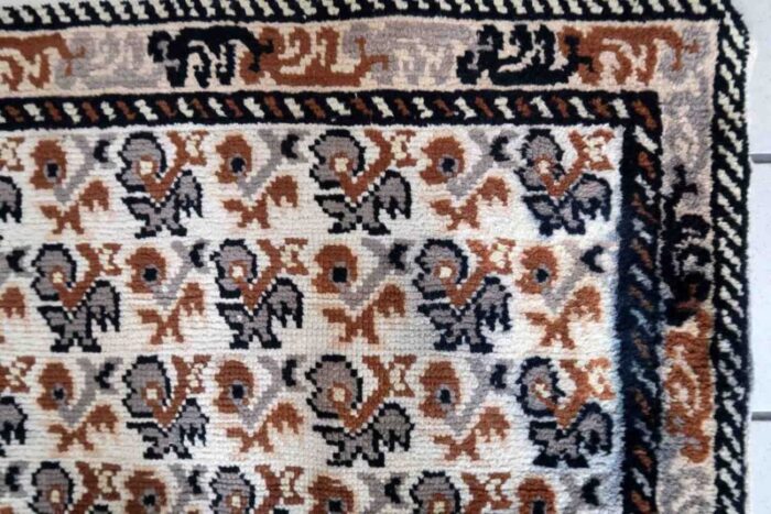 vintage french savonnerie rug 1960s 2 1