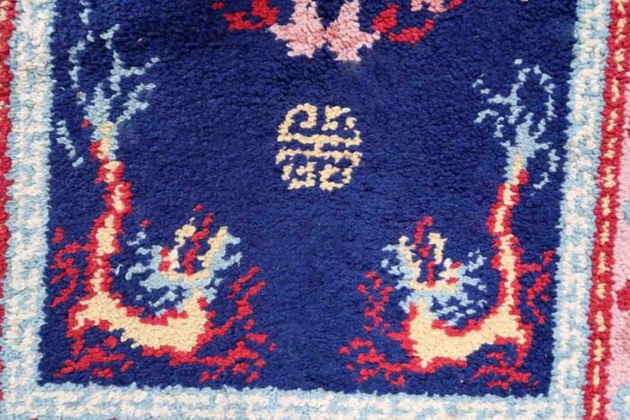 vintage french savonnerie rug 1960s 4