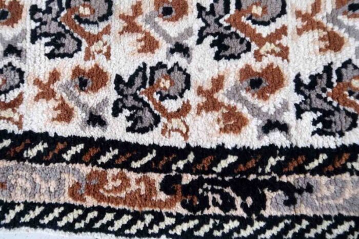 vintage french savonnerie rug 1960s 6 1