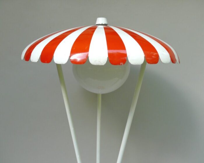 vintage garden floor lamp from bega 1950s 4332