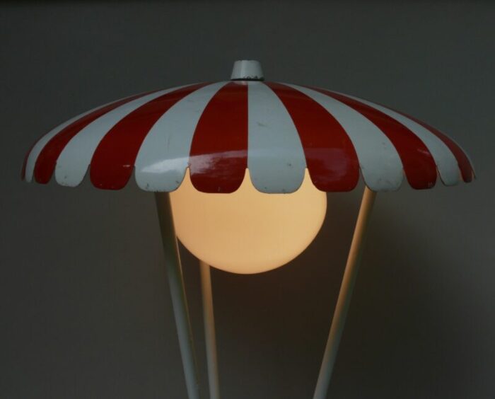 vintage garden floor lamp from bega 1950s 5774