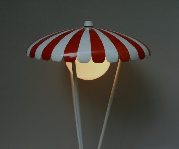 vintage garden floor lamp from bega 1950s 7186