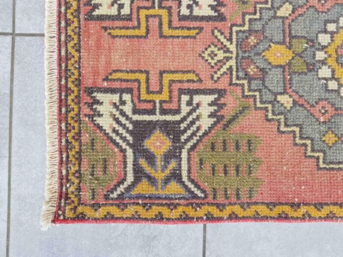 vintage handknotted tribal rug 1960 1998