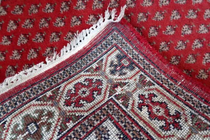 vintage indian handmade seraband rug 1970s 10