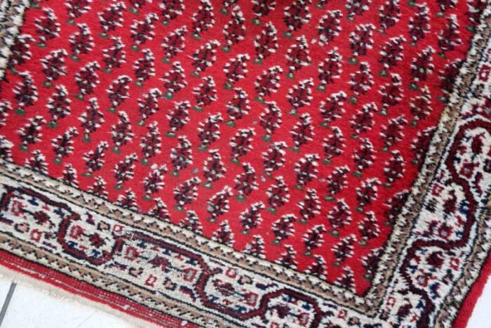 vintage indian handmade seraband rug 1970s 2 1