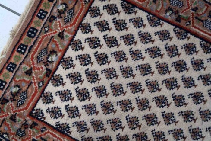 vintage indian handmade seraband rug 1970s 2 3