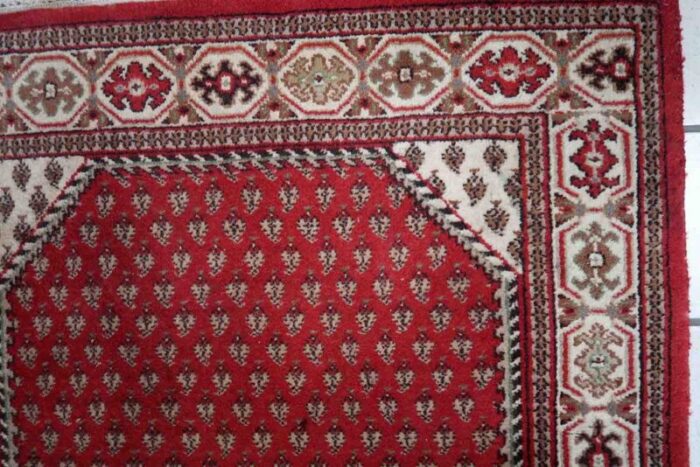 vintage indian handmade seraband rug 1970s 2