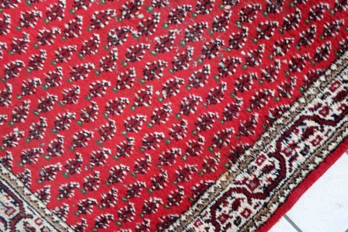 vintage indian handmade seraband rug 1970s 4 1