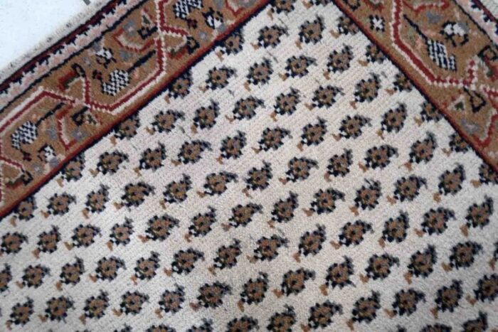 vintage indian handmade seraband rug 1970s 4 2