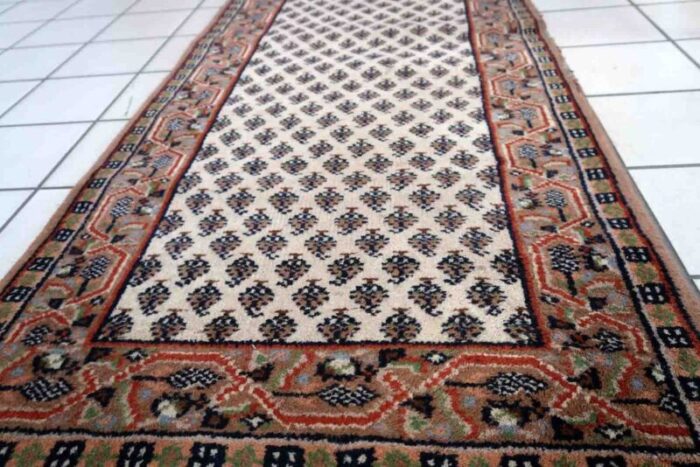 vintage indian handmade seraband rug 1970s 9 3