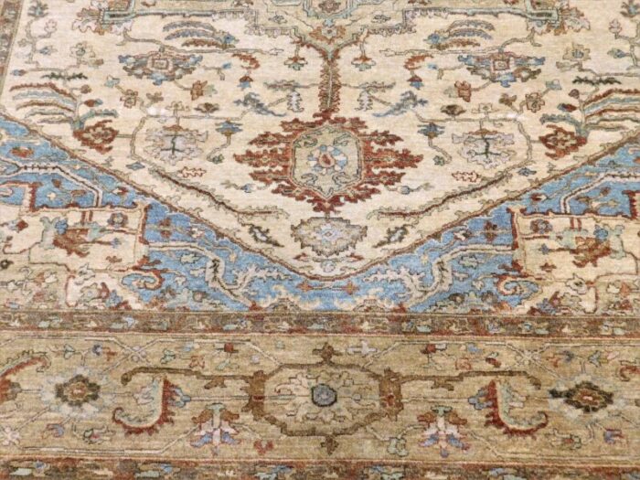 vintage indian rug of heriz style 710x 10 0306