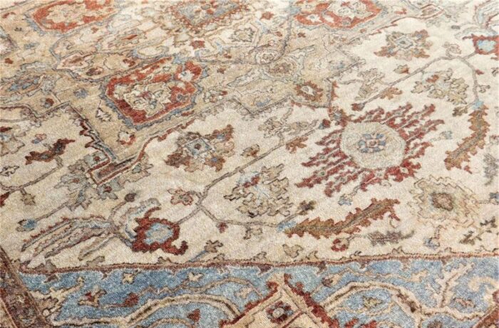 vintage indian rug of heriz style 710x 10 1900