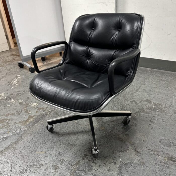 vintage knoll studios charles pollock executive chair 4084