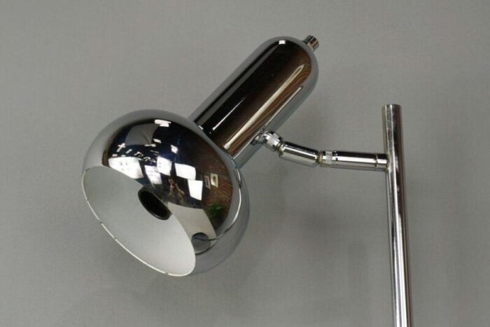 vintage metal and chrome desk lamp 1960s 7015