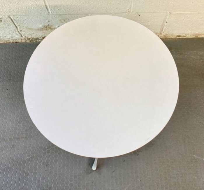 vintage mid century modern accent table 3050